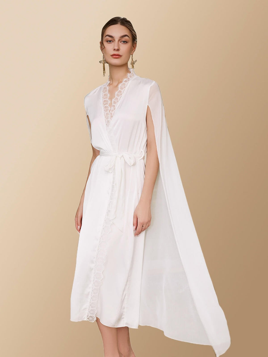 &me Women's Embossed Gown - Off White | BIG W
